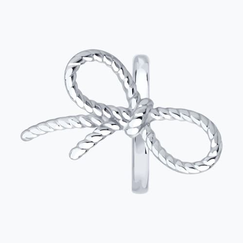 Серьга из серебра из серебро — вид 2