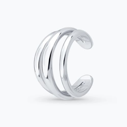 Серьга из серебра из серебро