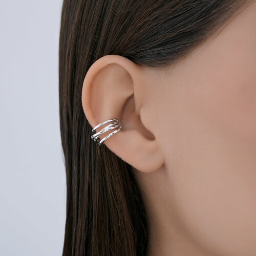 Серьга из серебра из серебро — вид 4