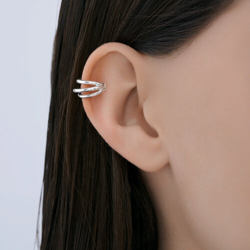 Серьга из серебра из серебро — вид 3