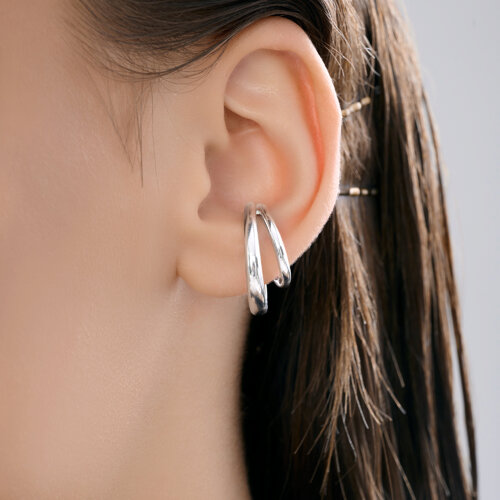 Серьга из серебра из серебро — вид 4