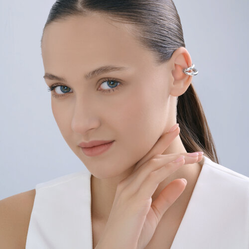 Серьга из серебра из серебро — вид 4