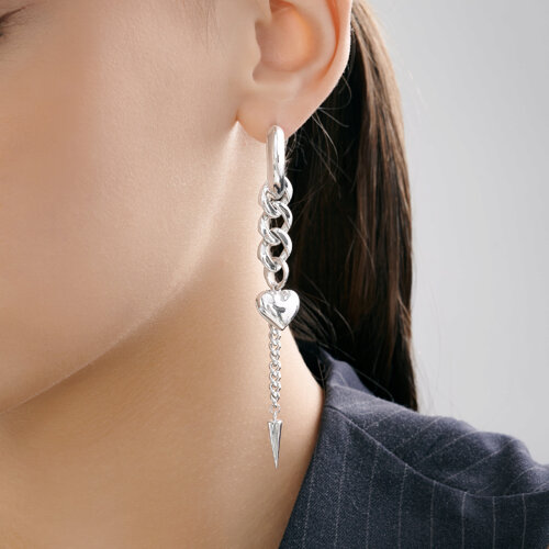 Серьга из серебра из серебро — вид 4