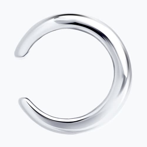 Серьга из серебра из серебро — вид 3