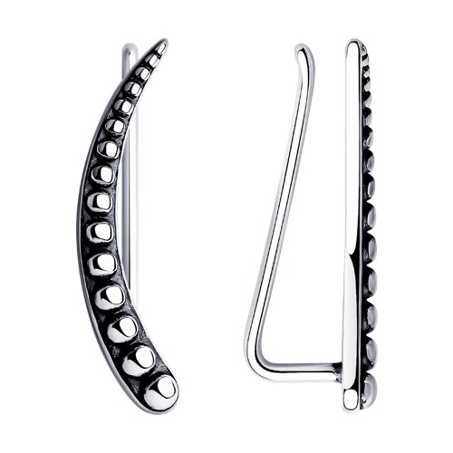 Серьги из серебра