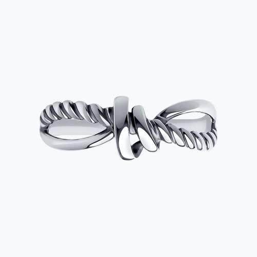 Кольцо из серебра из серебро — вид 2