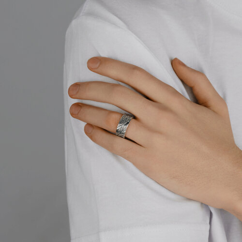 Кольцо из серебра из серебро — вид 4