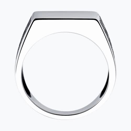 Кольцо из серебра из серебро — вид 3