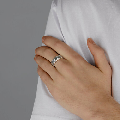 Кольцо из серебра из серебро — вид 2