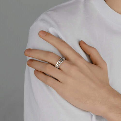 кольцо из серебро — вид 2