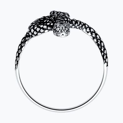 Кольцо из серебра из серебро — вид 2