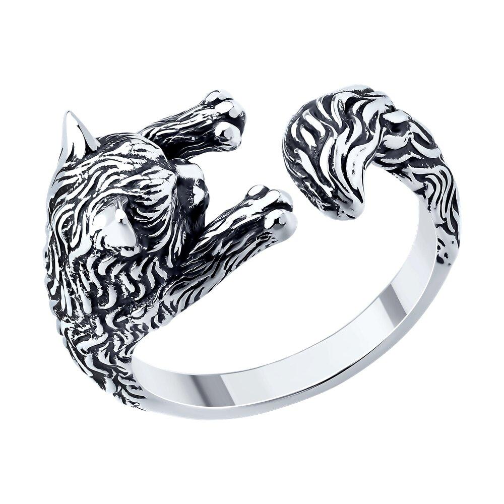 Кольцо из серебра - видео на модели