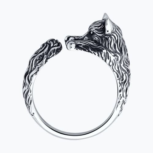 Кольцо из серебра из серебро — вид 3