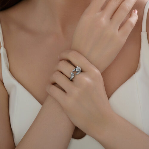 Кольцо из серебра из серебро — вид 4