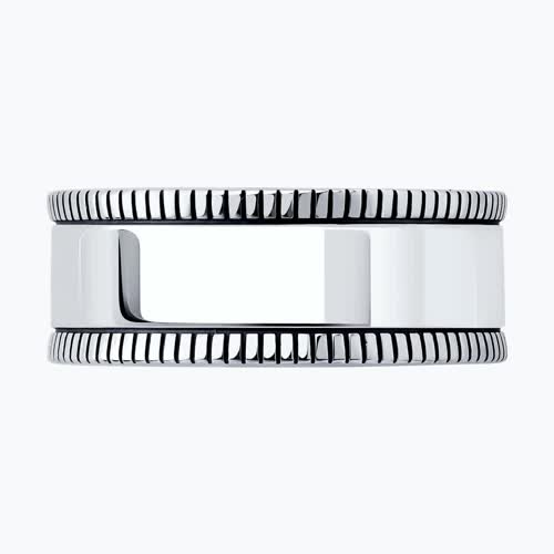 Кольцо из серебра из серебро — вид 3