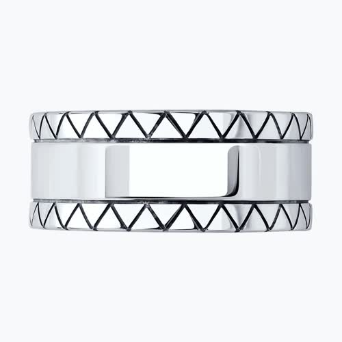 Кольцо из серебра из серебро — вид 3