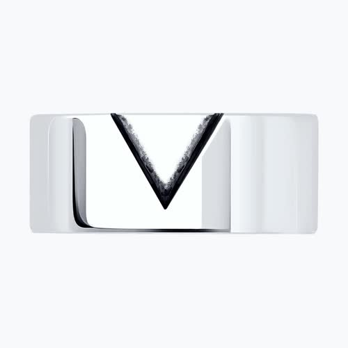 Кольцо из серебра из серебро — вид 2