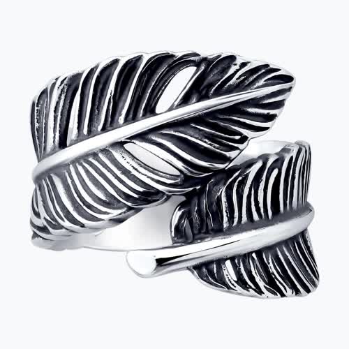 Кольцо из серебра из серебро — вид 2