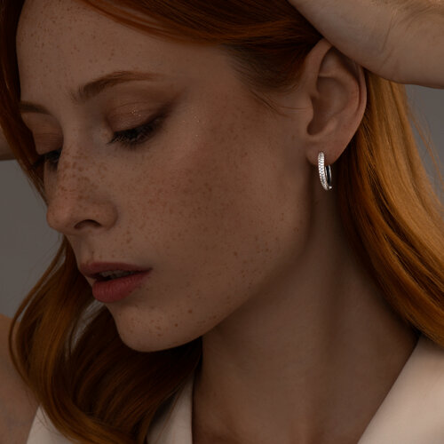 Серьги из серебра из серебро — вид 3