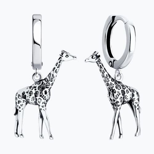 Серьги из серебра из серебро — вид 2