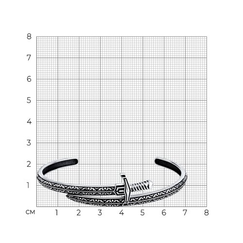 Браслет из серебра из серебро — вид 4