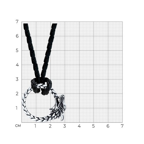 Колье из серебра из серебро — вид 4