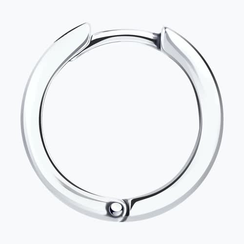 Серьга из серебра из серебро — вид 3