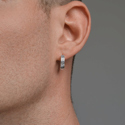 Серьга из серебра из серебро — вид 4