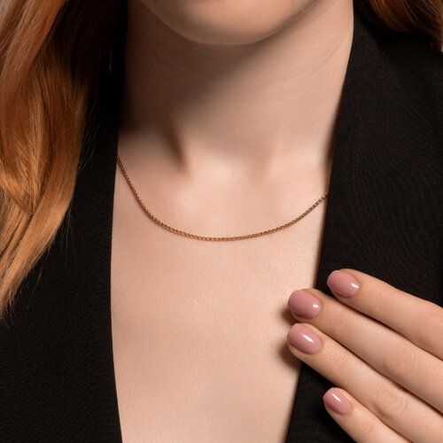 Цепь из золочёного серебра из серебро — вид 3