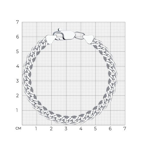 Браслет из серебра из серебро — вид 4