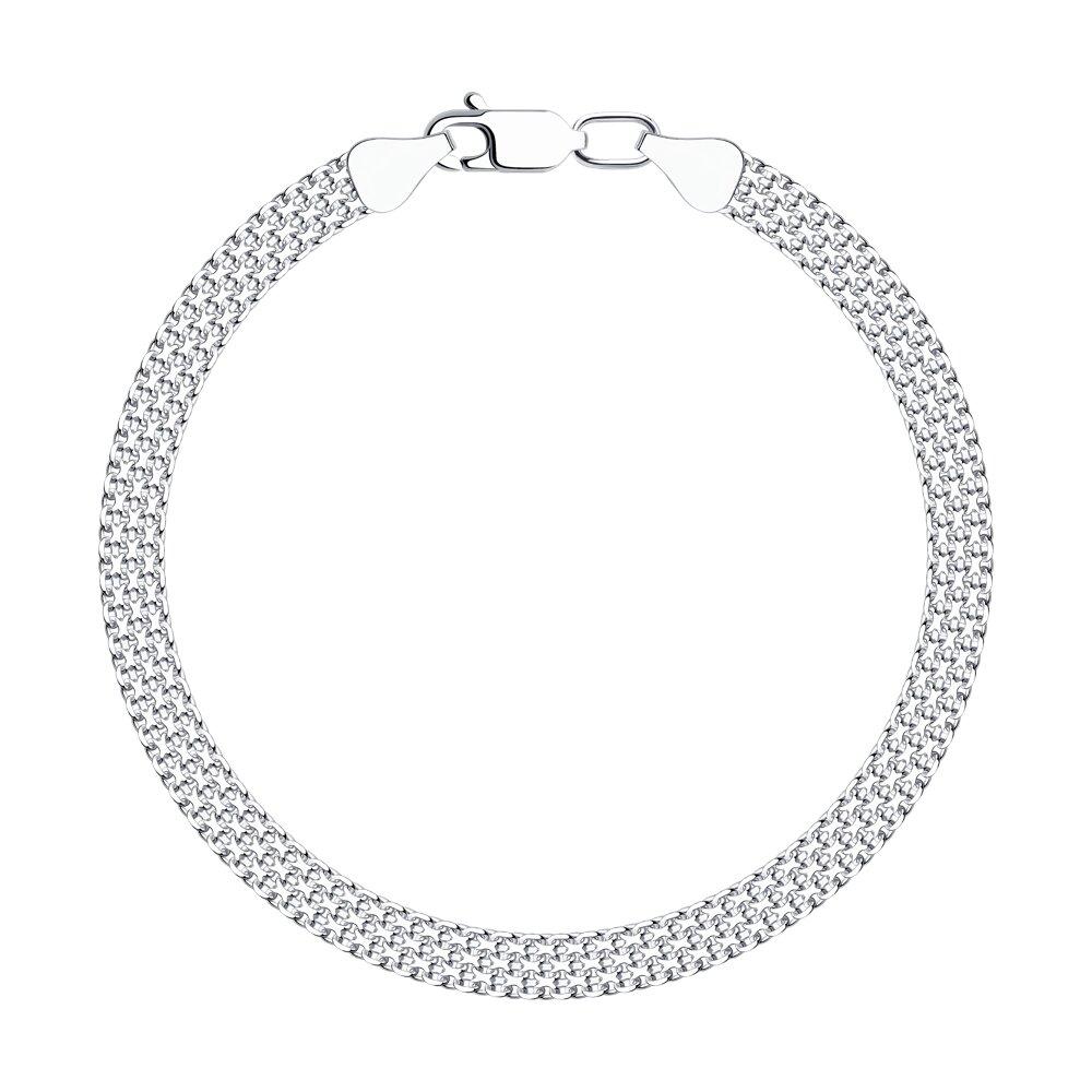 Браслет из серебра - видео на модели