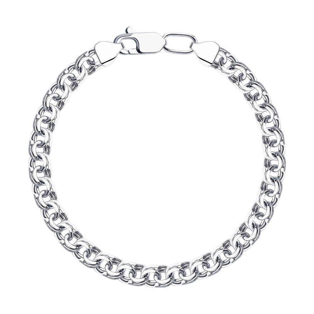 Браслет из серебра - видео на модели