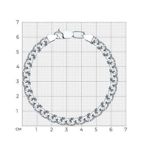 Браслет из серебра из серебро — вид 4