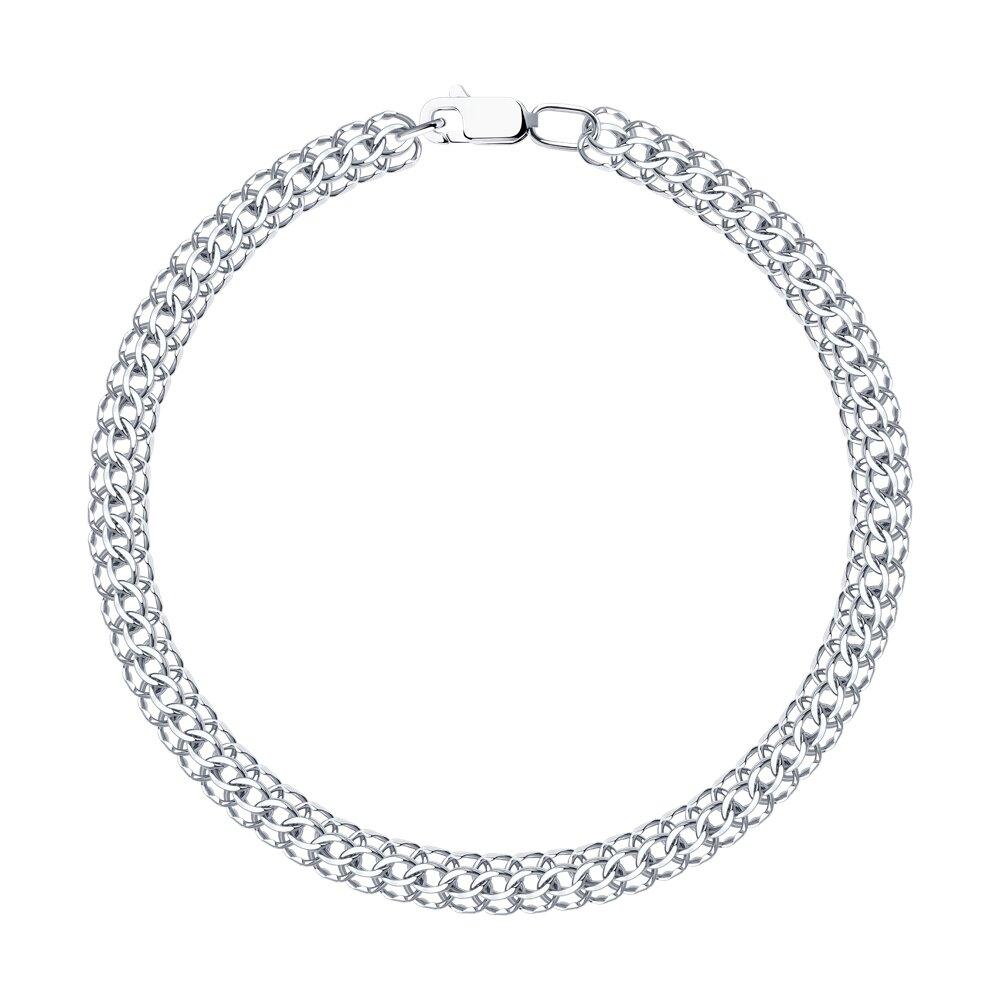 Браслет из серебра - видео на модели