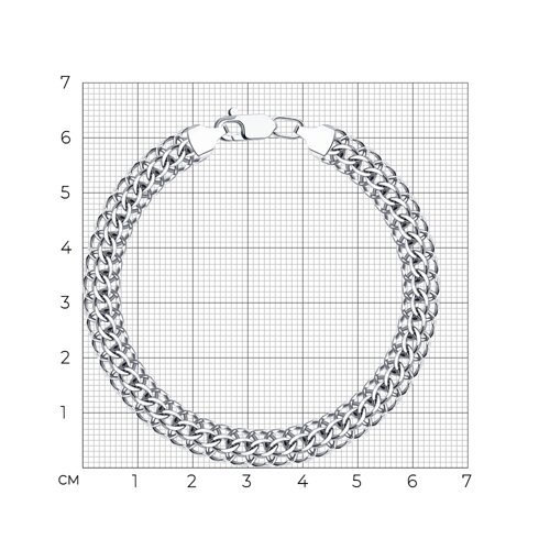 Браслет из серебра из серебро — вид 4