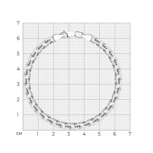 Браслет из серебра из серебро — вид 5