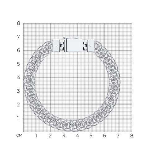 Браслет из серебра из серебро — вид 5