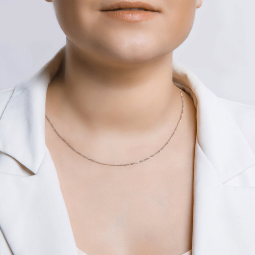 Цепочка из серебро — вид 3