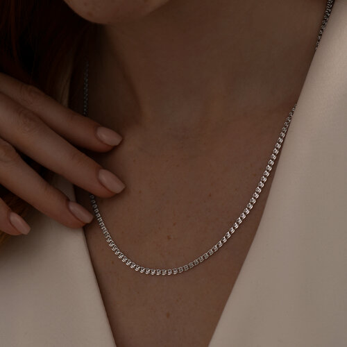 Цепь из серебра из серебро — вид 3