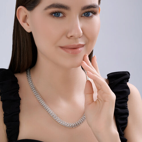Цепь из серебра из серебро — вид 4