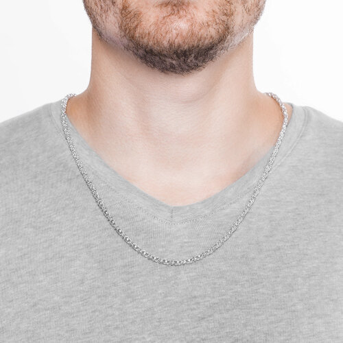 Цепь из серебра из серебро — вид 3