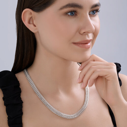 Цепь из серебра из серебро — вид 4