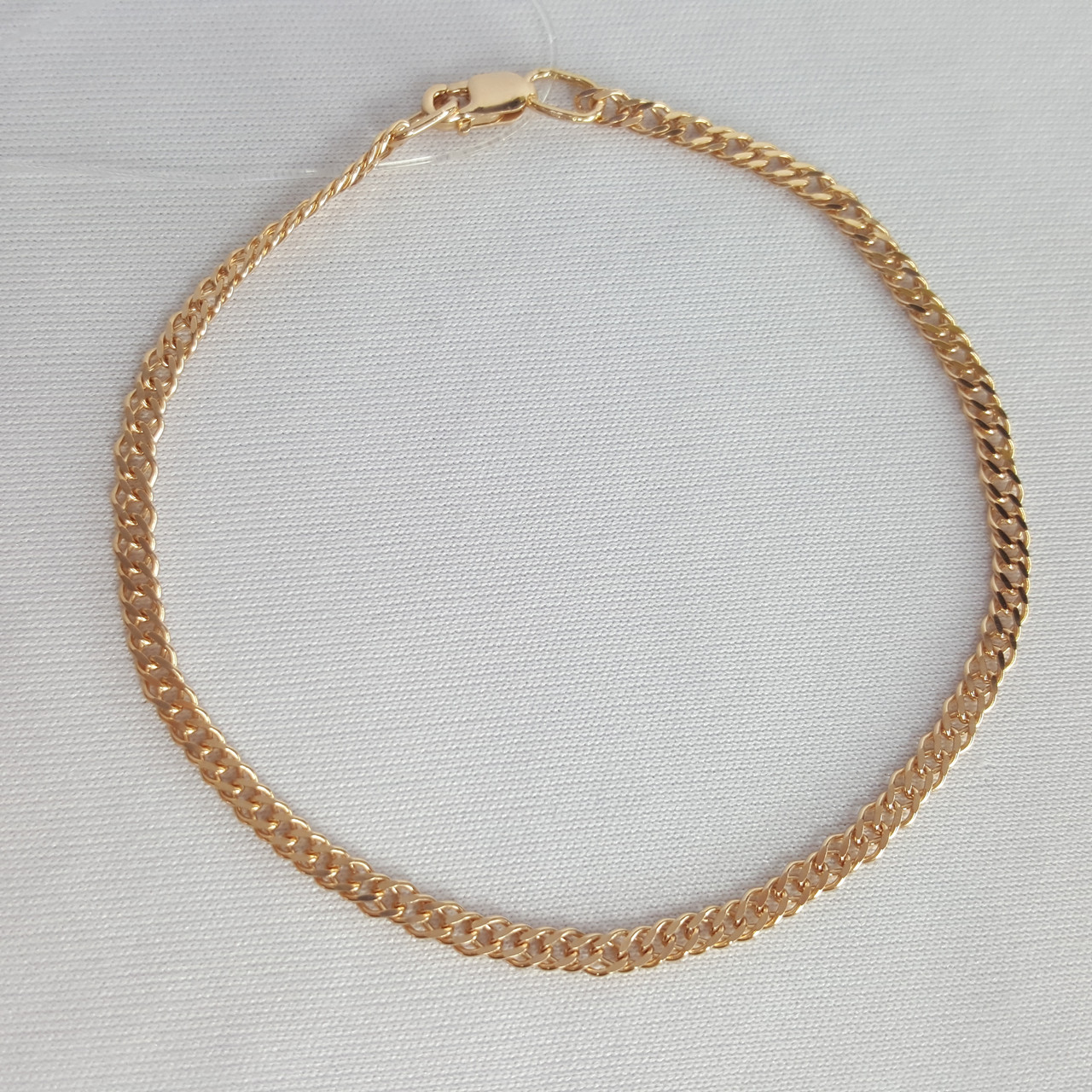 Браслет из золочёного серебра - фото 1