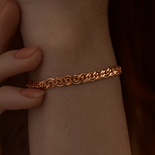 Браслет из золочёного серебра из серебро — вид 3