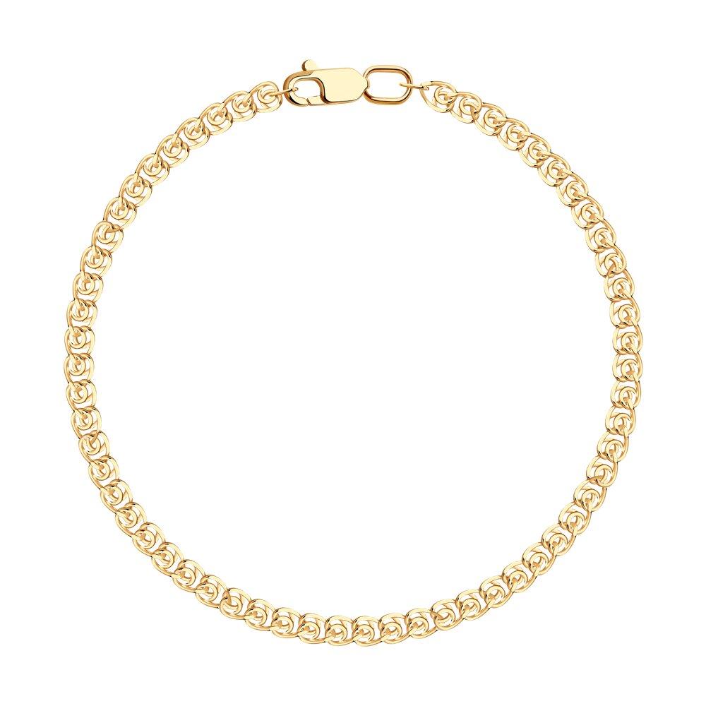 Браслет из золочёного серебра - видео на модели