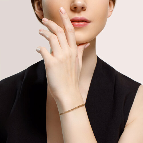 Браслет из золочёного серебра из серебро — вид 3