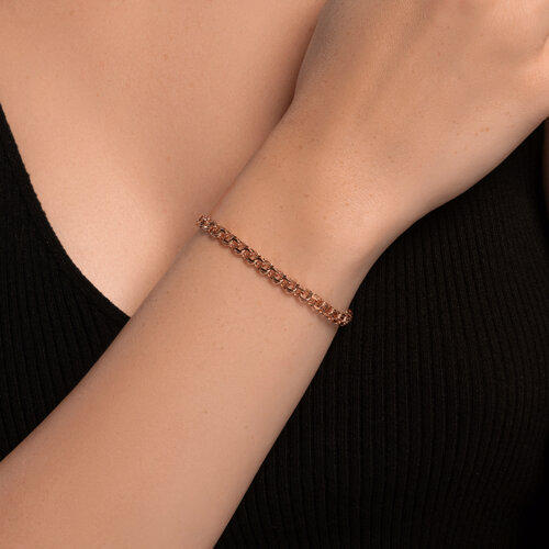 Бисмарк ручной вязки из золоченого серебра из серебро — вид 3