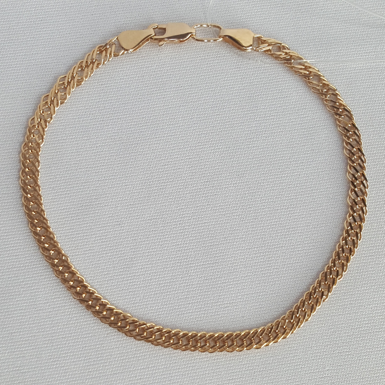 Браслет из золочёного серебра - видео на модели