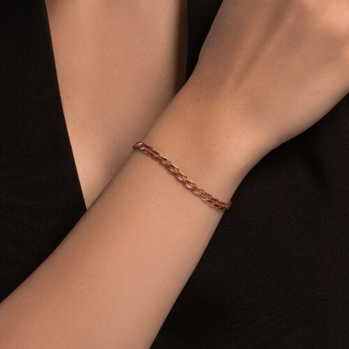 Браслет из золочёного серебра из серебро — вид 4