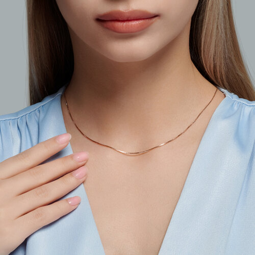 Цепь из золочёного серебра из серебро — вид 2